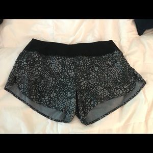 Black/Grey Nike Running Shorts